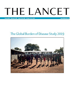 Titelseite der Sonderausgabe von The Lancet mit der GBD-Studie 2019. 
